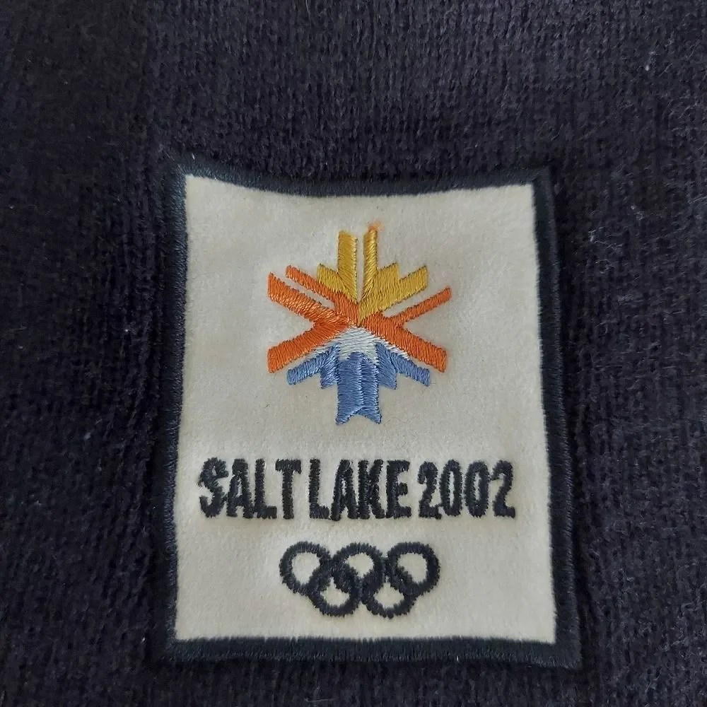 Salt Lake 2002 Olympics Black Beanie